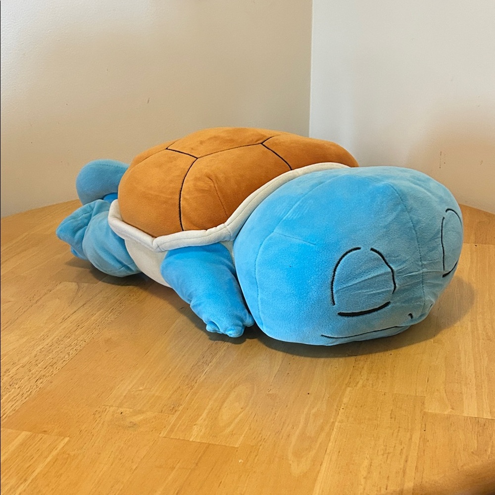 Pokemon sleeping Squirtle plush nintendo